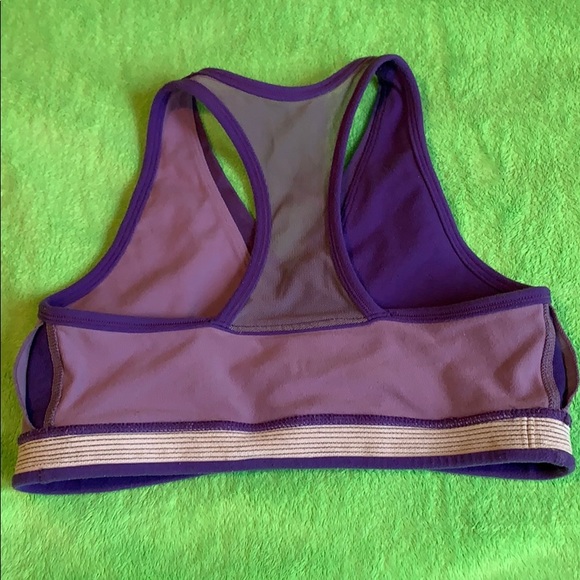 Lululemon screen double purple sport/yoga talk top - Picture 8 of 8